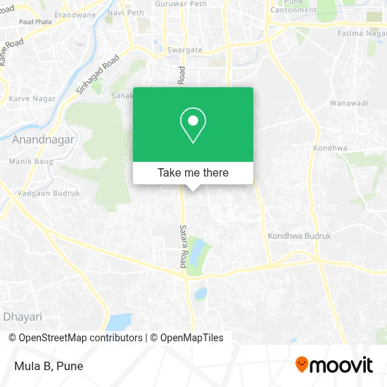Mula B map