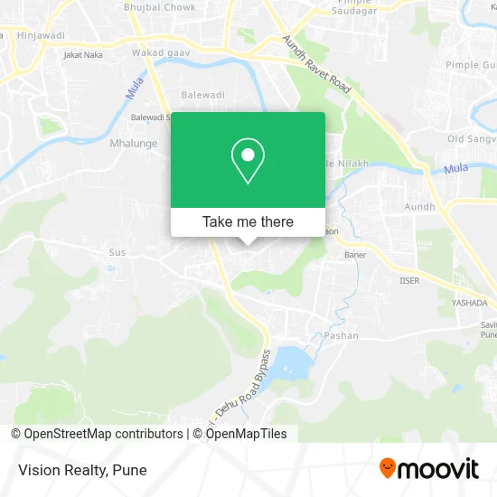 Vision Realty map