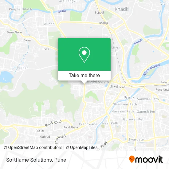 Softflame Solutions map