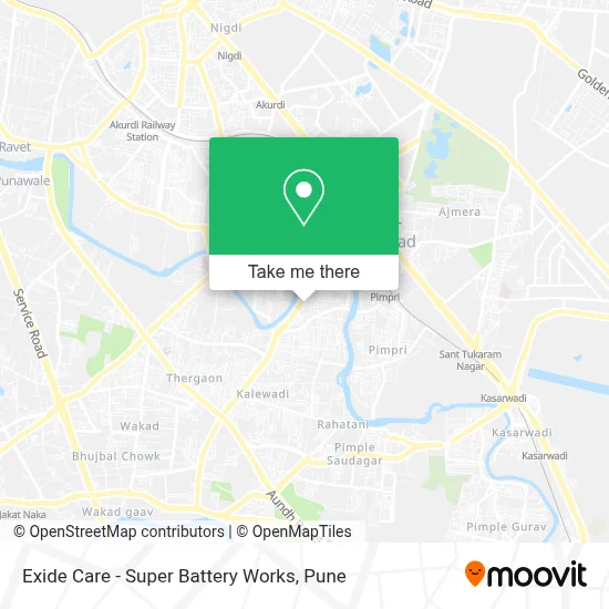Exide Care - Super Battery Works map