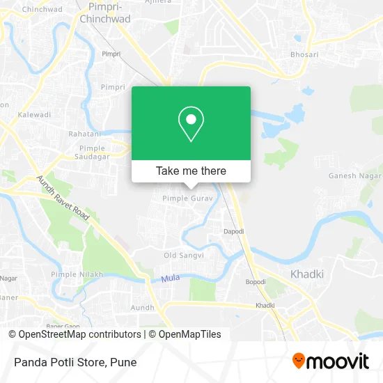 Panda Potli Store map
