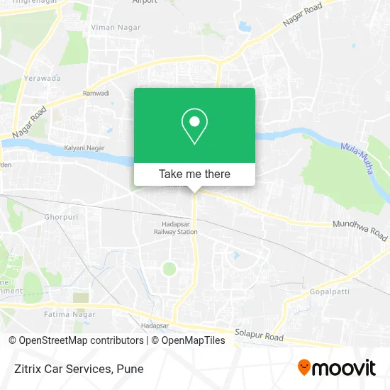 Zitrix Car Services map