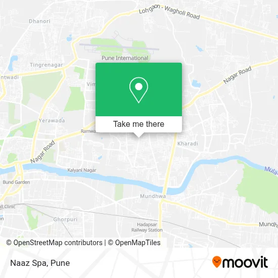 Naaz Spa map