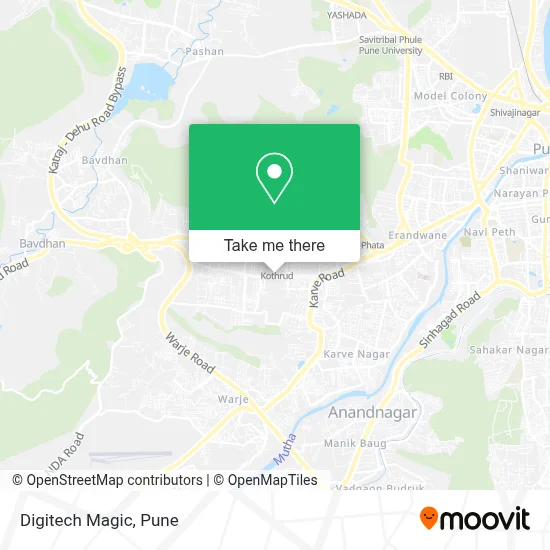 Digitech Magic map