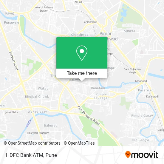 HDFC Bank Atm map