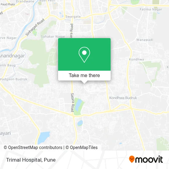 Trimal Hospital map