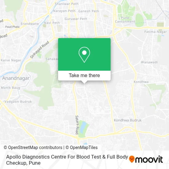 Apollo Diagnostics Centre For Blood Test & Full Body Checkup map