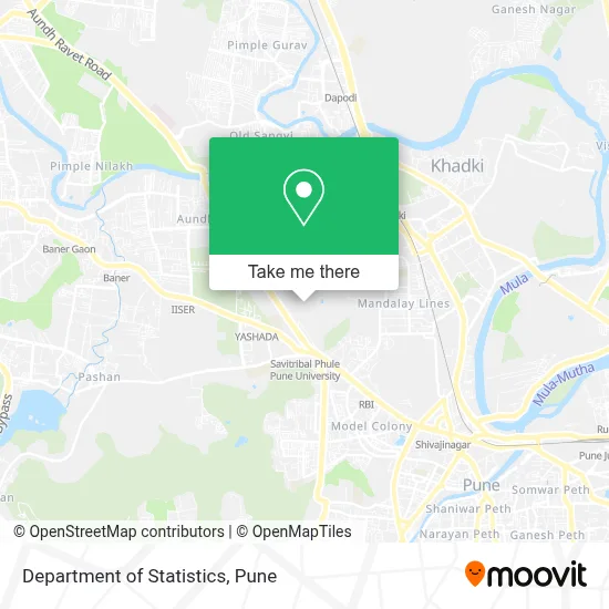 Department Of Statistics map