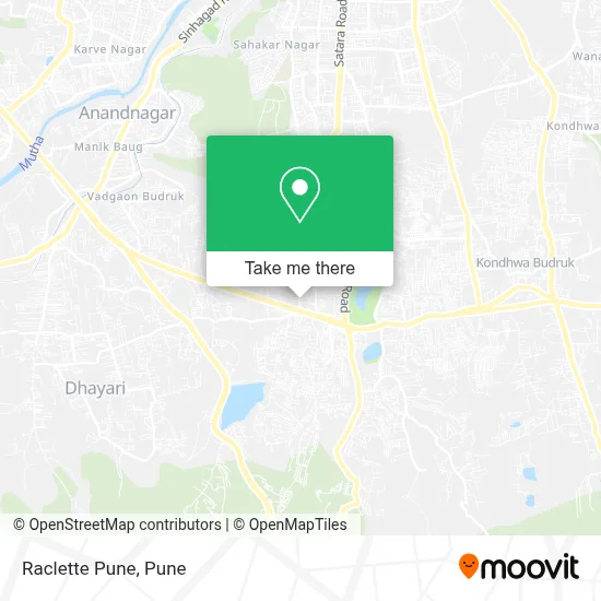 Raclette Pune map