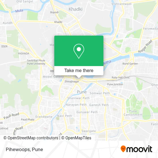 Pihewoops map