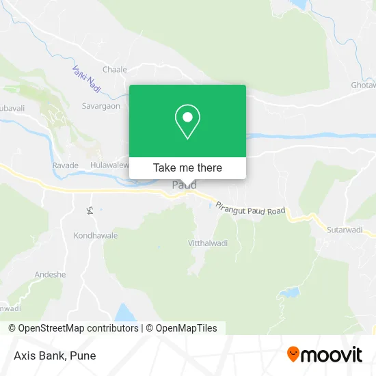 Axis Bank map