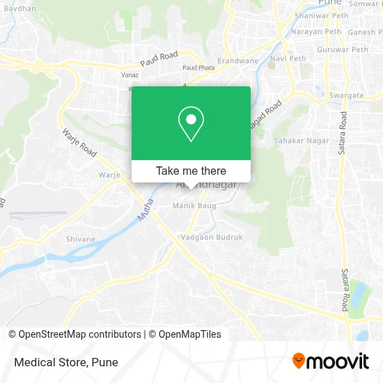 Medical Store map
