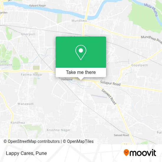 Lappy Cares map