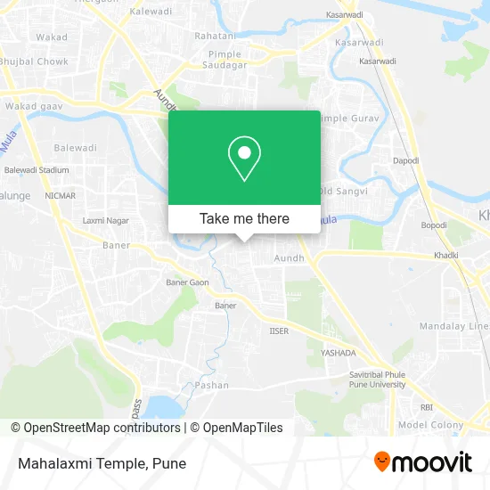 Mahalaxmi Temple map