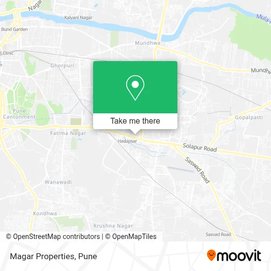 Magar Properties map