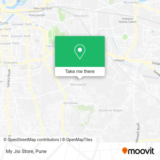 My Jio Store map