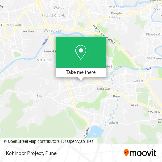 Kohinoor Project map