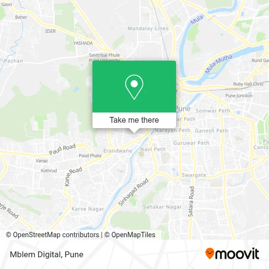Mblem Digital map