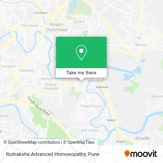 Rudraksha Advanced Homoeopathy map