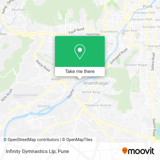 Infinity Gymnastics Llp map