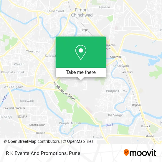 R K Events And Promotions map