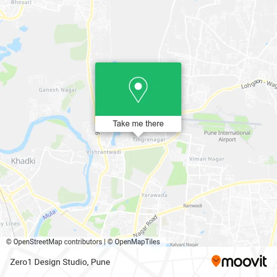 Zero1 Design Studio map