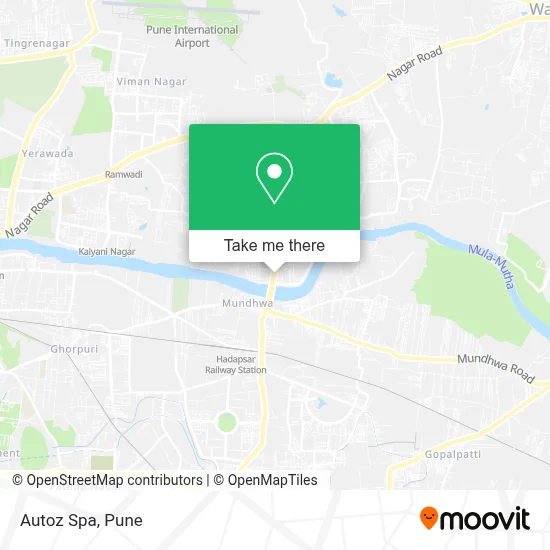 Autoz Spa map