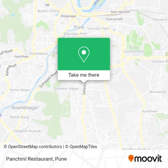 Panchmi Restaurant map