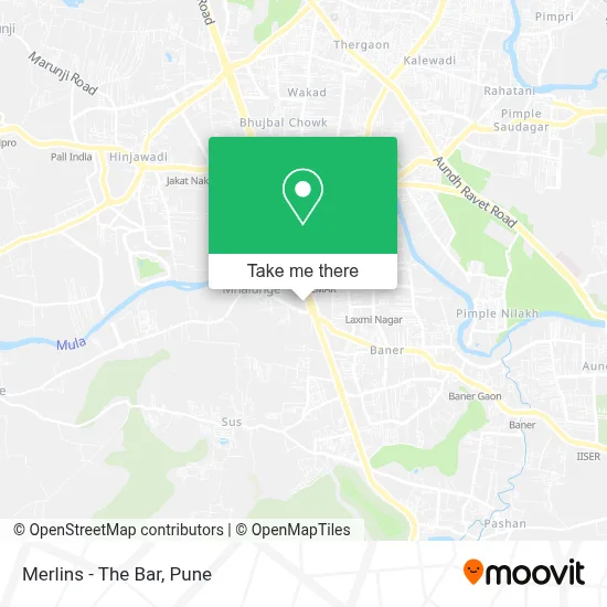 Merlins - the Bar map