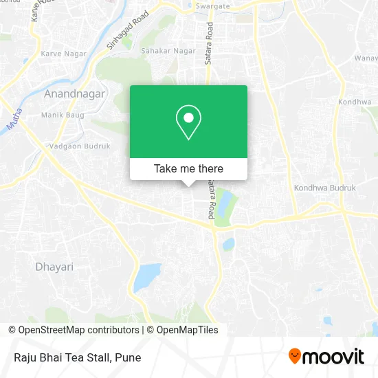 Raju Bhai Tea Stall map