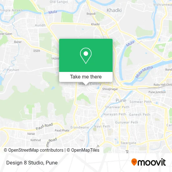 Design 8 Studio map