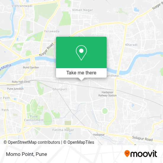 Momo Point map