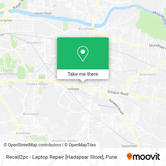 Recall2pc - Laptop Repair [Hadapsar Store] map