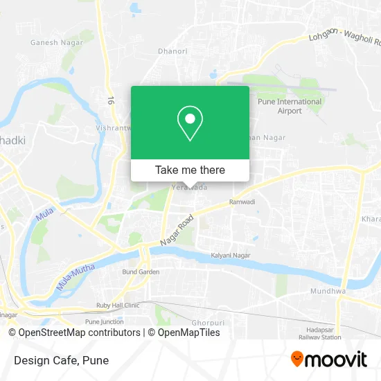 Design Cafe map