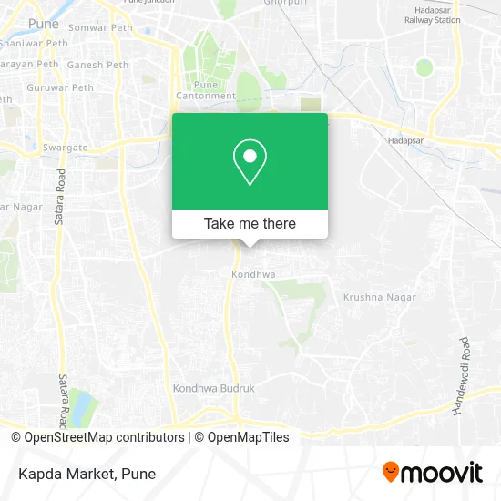 Kapda Market map