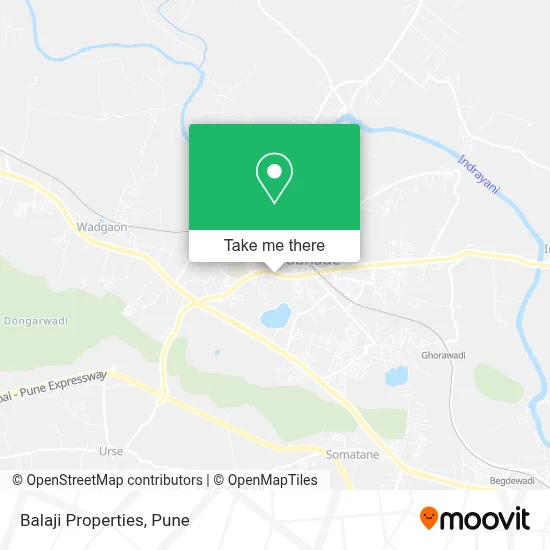 Balaji Properties map