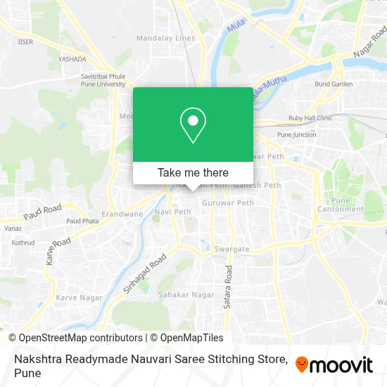 Nakshtra Readymade Nauvari Saree Stitching Store map
