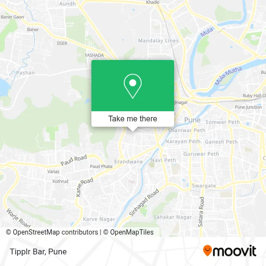 Tipplr Bar map