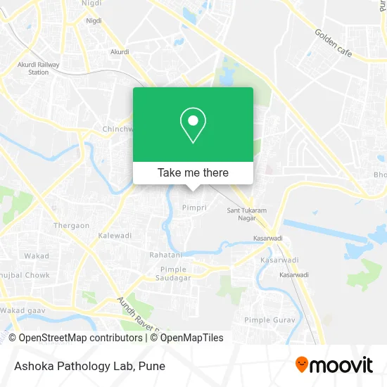 Ashoka Pathology Lab map