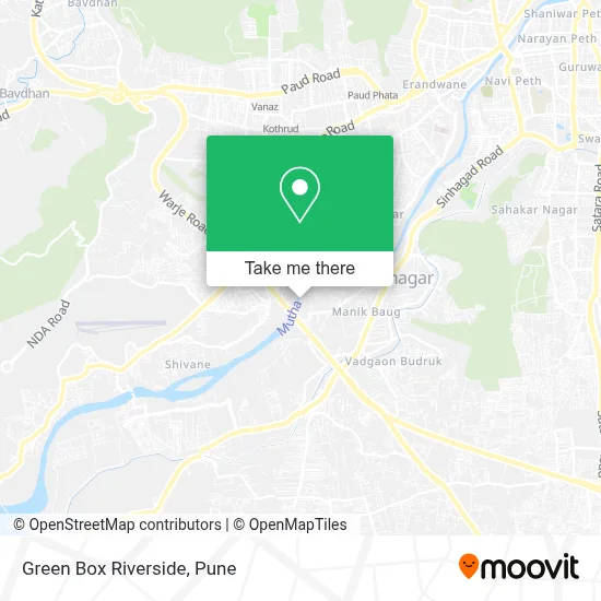 Green Box Riverside map