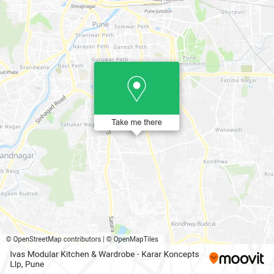 Ivas Modular Kitchen & Wardrobe - Karar Koncepts Llp map