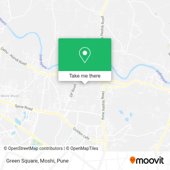Green Square, Moshi map
