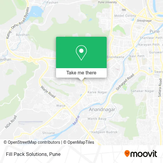 Fill Pack Solutions map