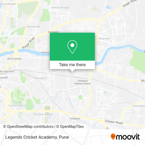 Legends Cricket Academy map