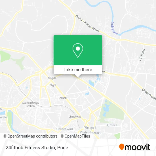24fithub Fitness Studio map