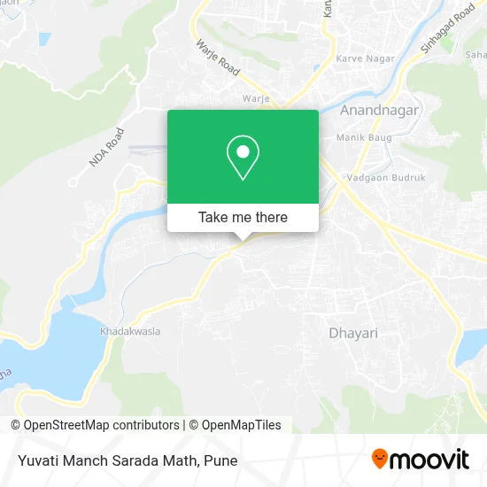 Yuvati Manch Sarada Math map