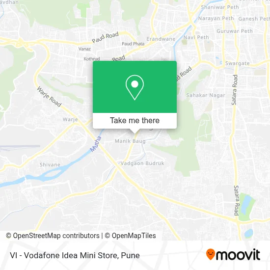 VI - Vodafone Idea Mini Store map