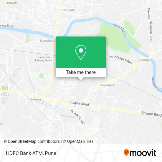 HDFC Bank Atm map