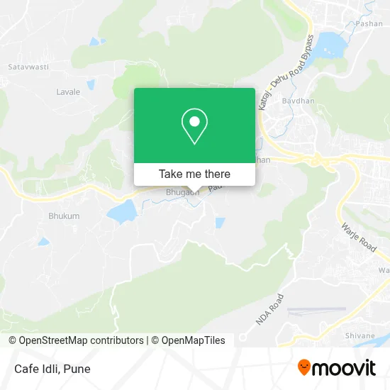 Cafe Idli map
