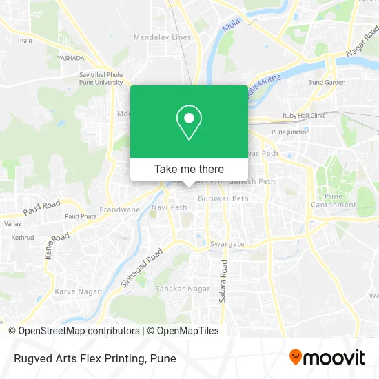 Rugved Arts Flex Printing map